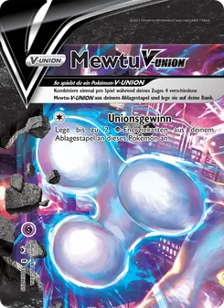 Mewtu V-UNION, SCSC Promokarten Nº SWSH159 Normal