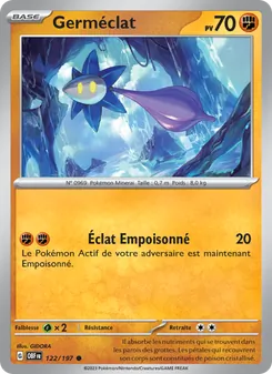 Germéclat, Flammes Obsidiennes No. 122 Normal