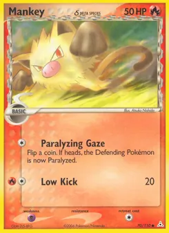 Mankey δ, Holon Phantoms No. 70 Normal