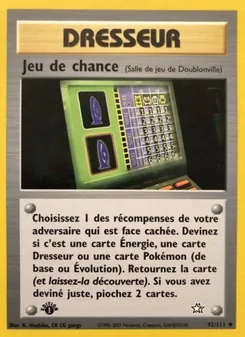 Jeu de chance, Neo Genesis No. 92 Normal