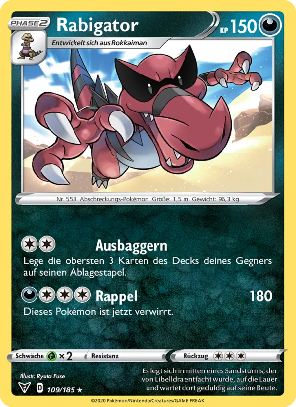 Rabigator, Farbenschock Nº 109