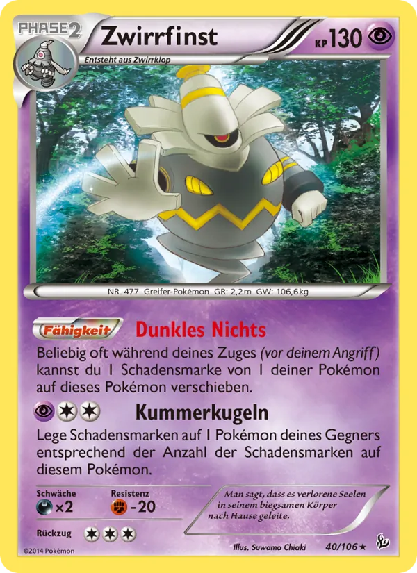 Zwirrfinst, Flammenmeer Nº 40