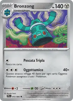 Bronzong, Flamme Spettrali No. 072 Normal