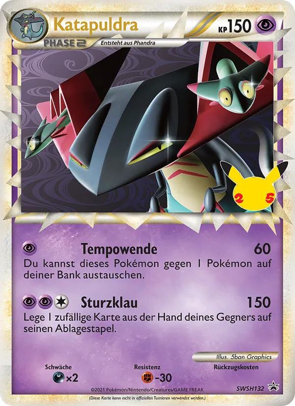 Katapuldra, SCSC Promokarten Nº SWSH132