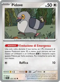 Pidove, Cronoforze No. 133 Normal