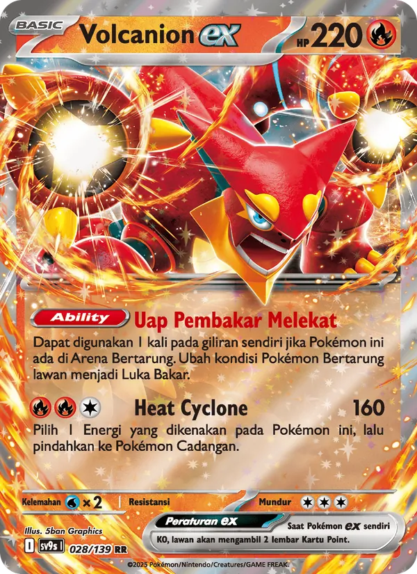 Volcanion ex, Ikatan Takdir No. 028
