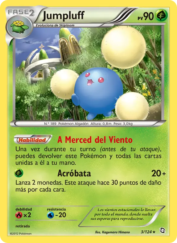 Jumpluff, Dragones Majestuosos Nº 3