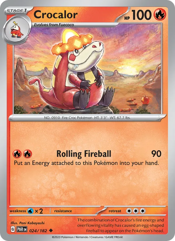 Crocalor, Paradox Rift No. 024