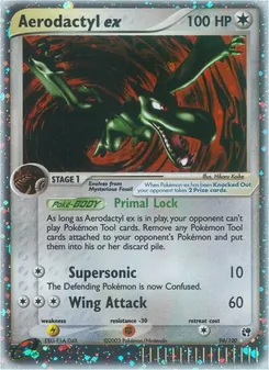 Aerodactyl ex, Sandstorm No. 94 Holo