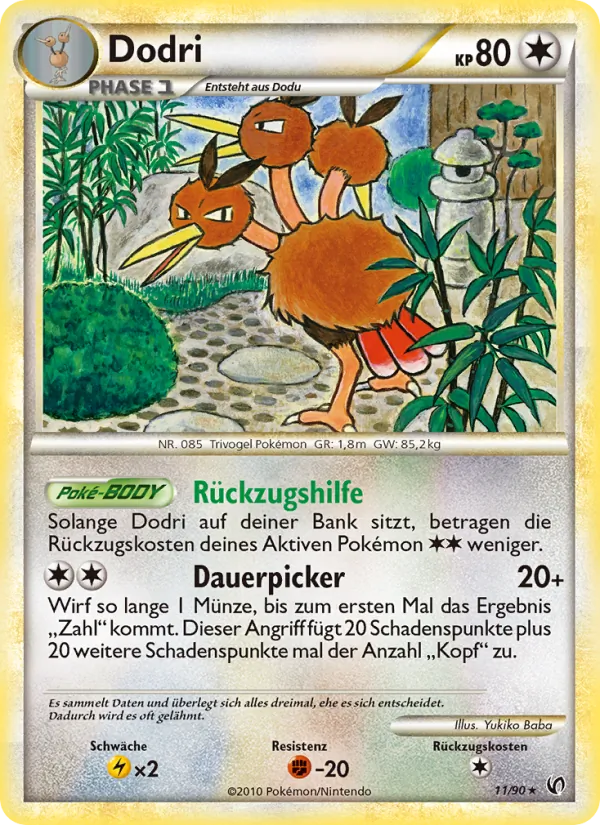 Dodri, Unerschrocken Nº 11
