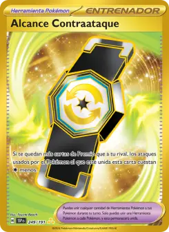 Alcance Contraataque, Chispas Fulgurantes Nº 249 Holo
