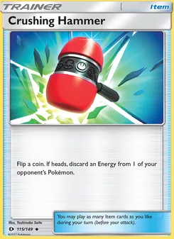 Crushing Hammer, Sun & Moon No. 115 Normal