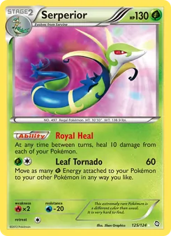 Serperior, Dragons Exalted No. 125 Normal