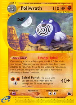 Poliwrath, Skyridge No. 26 Normal