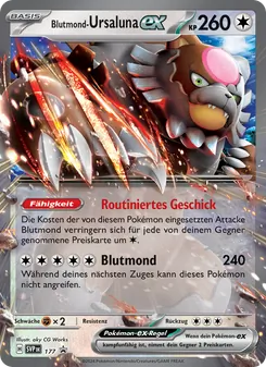 Blutmond-Ursaluna-ex, SVP Black Star Promos Nº 177 Holo