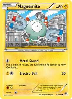 Magnemite, Plasma Storm No. 42 Normal