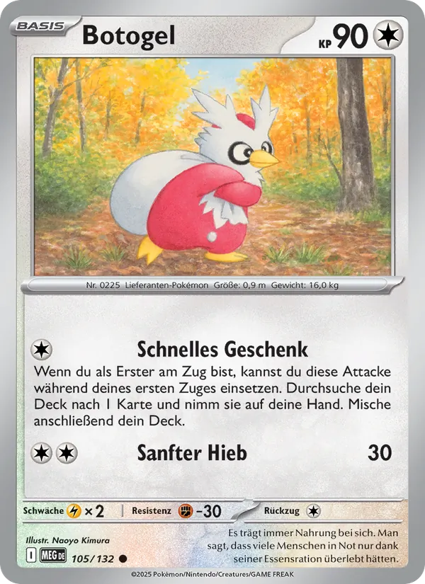 Botogel, Mega-Entwicklung Nº 105