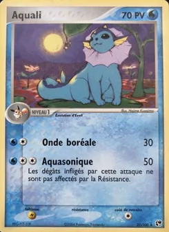 Aquali, EX Tempête de sable No. 25 Normal