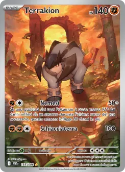 Terrakion, Fuoco Bianco No. 135 Holo