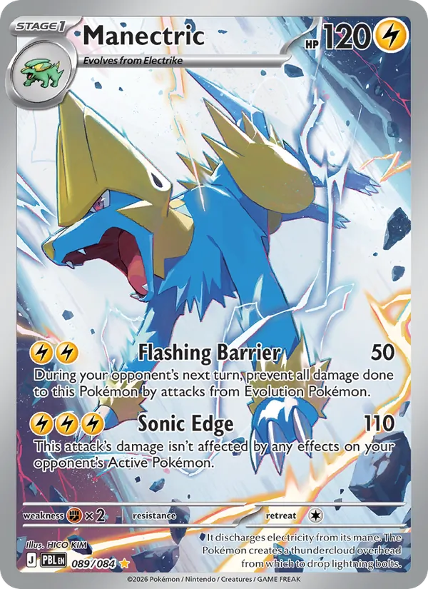 Manectric, Pitch Black Nº 089