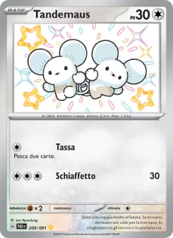 Tandemaus, Destino di Paldea No. 209 Holo