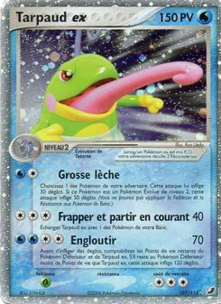 Tarpaud ex, EX Forces Cachées No. 107 Holo
