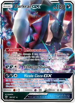 Darkrai GX, Ombre Infuocate Nº 88 Holo