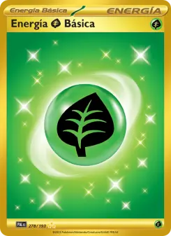Energía Grass Básica, Evoluciones en Paldea Nº 278 Holo