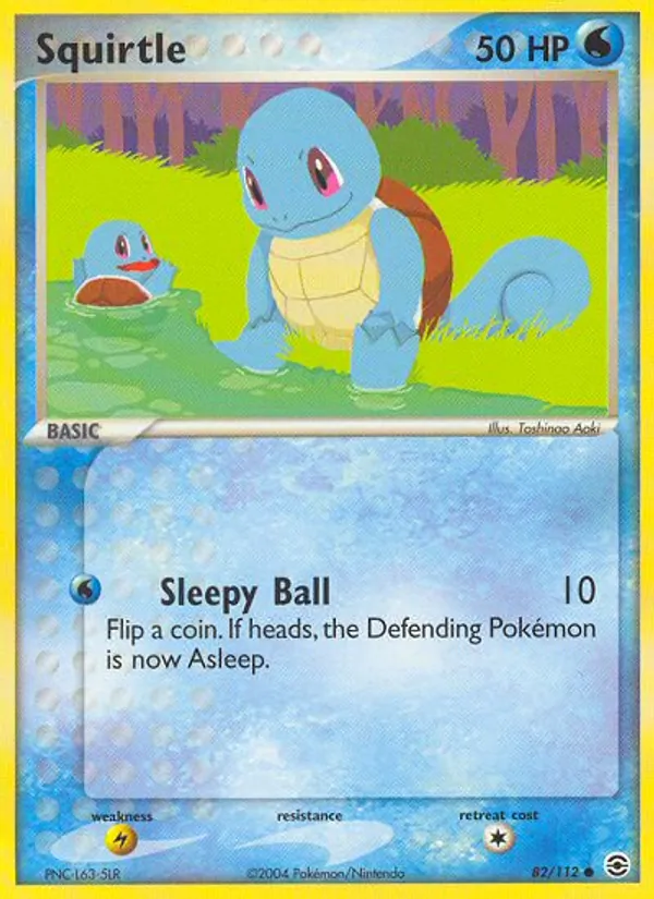 Squirtle, FireRed & LeafGreen No. 82