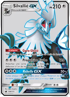 Silvallié GX, Invasion Carmin Nº 108 Normal