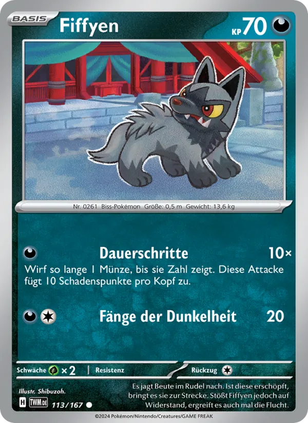 Fiffyen, Maskerade im Zwielicht Nº 113