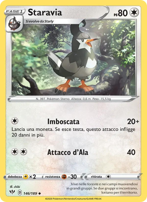 Staravia, Fiamme Oscure No. 146
