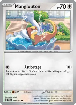 Manglouton, Flammes Obsidiennes No. 176 Normal
