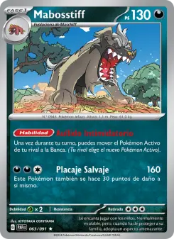 Mabosstiff, Destinos de Paldea No. 063 Holo