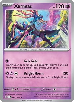 Xerneas, Mega Evolution No. 064 Normal
