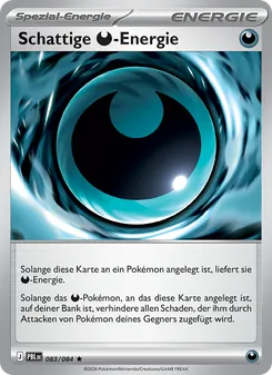 Schattige Darkness-Energie, Dunkelnacht Nº 083 Holo