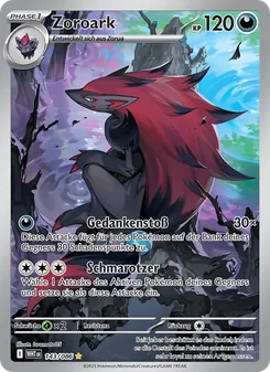Zoroark, Weiße Flammen No. 143 Holo