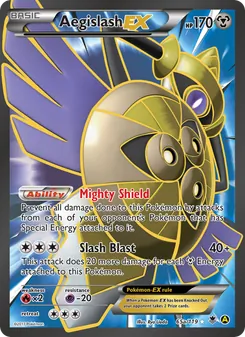 Aegislash EX, Phantom Forces No. 65 Normal