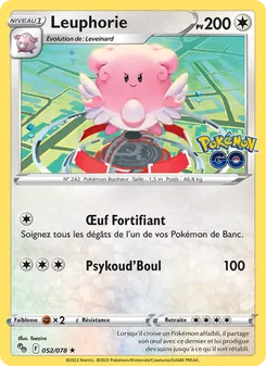 Leuphorie, Pokémon GO No. 052 Holo