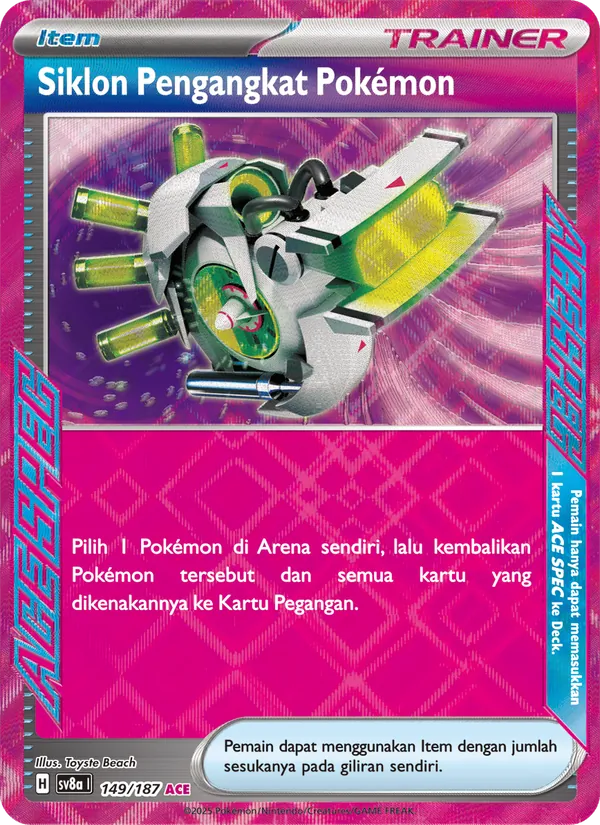 Siklon Pengangkat Pokémon, Festival Terastal ex No. 149
