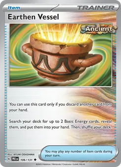 Earthen Vessel, Prismatic Evolutions No. 106 Normal