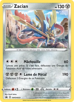 Zacian, Promo SWSH No. SWSH033 Holo