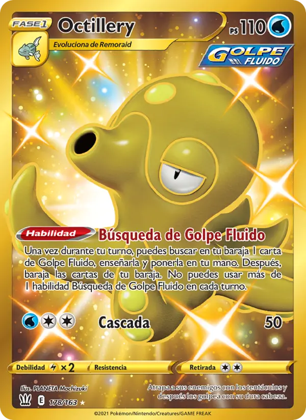 Octillery, Estilos de Combate Nº 178