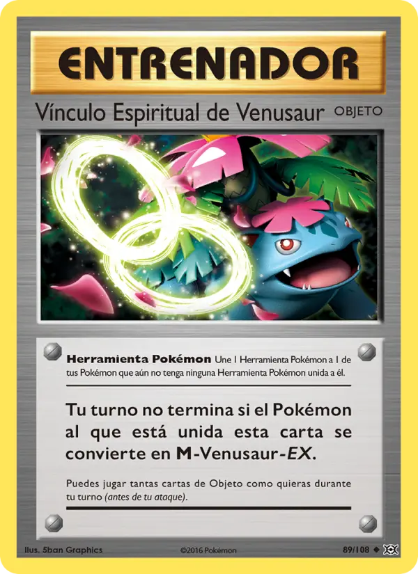 Vínculo Espiritual de Venusaur, Evoluciones No. 89