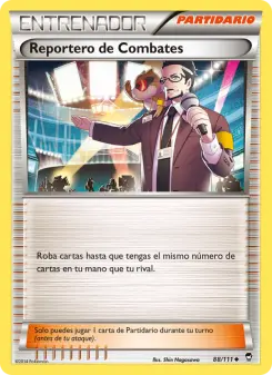 Reportero de Combates, Puños Furiosos No. 88 Normal