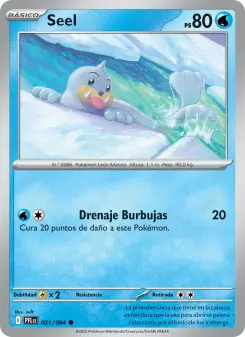 Seel, Fuegos Fantasmales No. 021 Normal