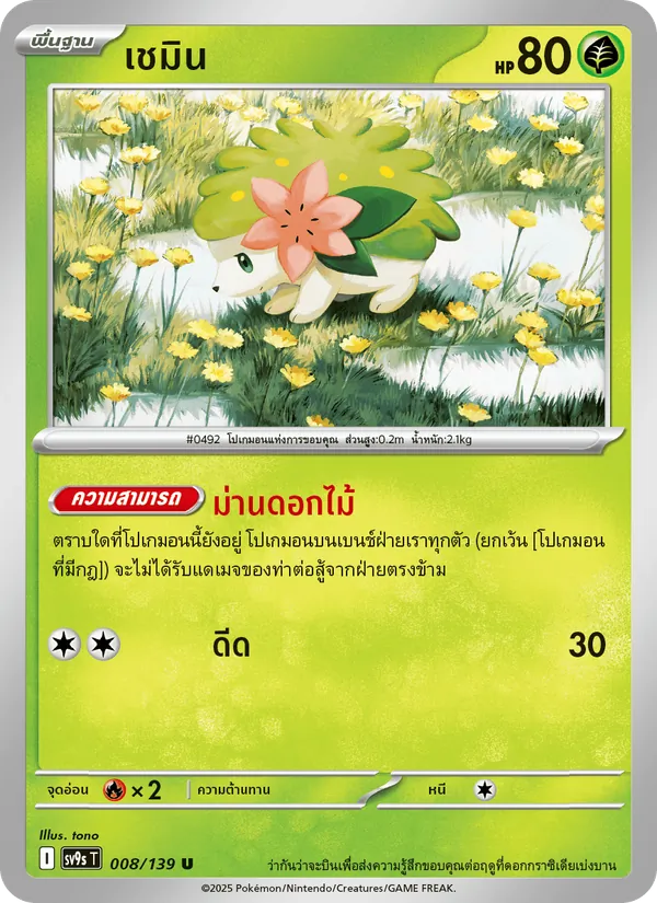เชมิน, สายใยแห่งโชคชะตา Nº 008