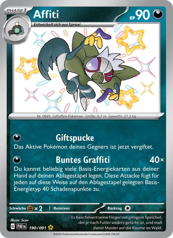 Affiti, Paldeas Schicksale Nº 190