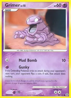 Grimer, Secret Wonders Nº 88 Normal