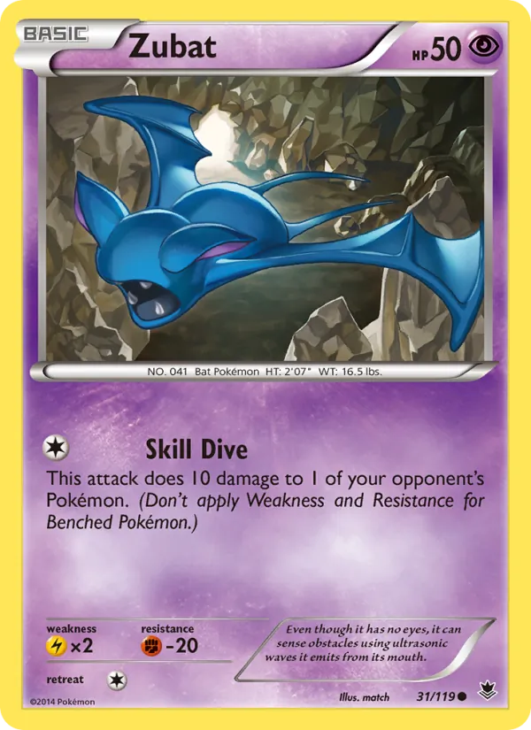 Zubat, Phantom Forces No. 31